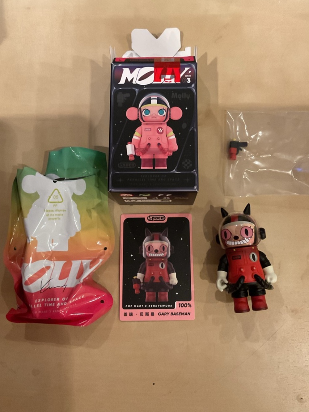 Space Molly confirmed Gary Baseman new in box